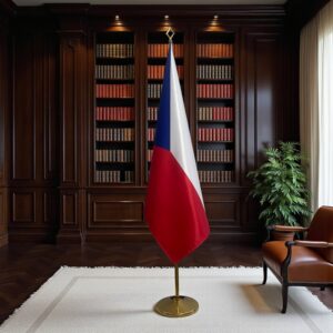 drapeau Tchequie pour bureau