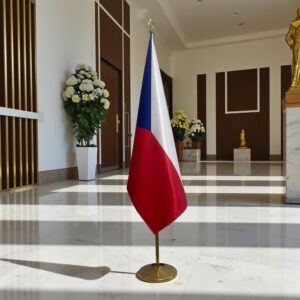 drapeau Tchequie pour bureau