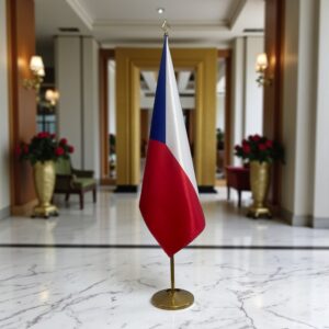 drapeau Tchequie pour bureau