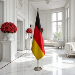 Drapeau allemagne en marbre professionnel