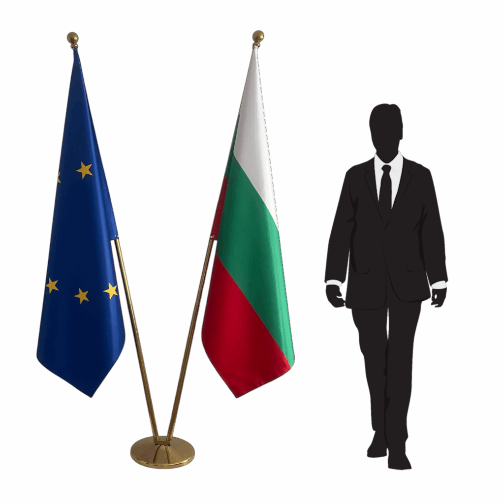 Pavillon bulgarie sur socle en marbre de prestige