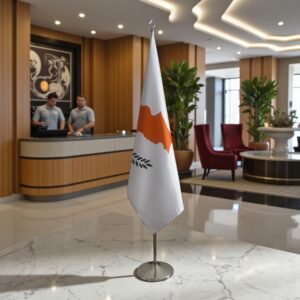 Pavillon Chypre pour socle en marbre représentatif