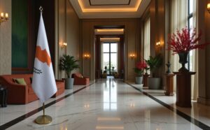 drapeau Chypre diplomatic