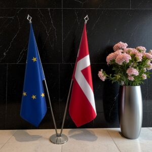 drapeau Danemark et UE