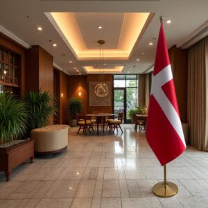 drapeau Danemark pour bureau