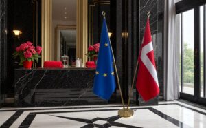 drapeau Danemark et l'UE