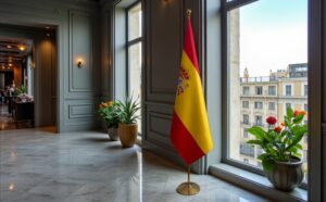 drapeau espagne pour bureau