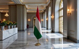 drapeau Hongrie pour bureau