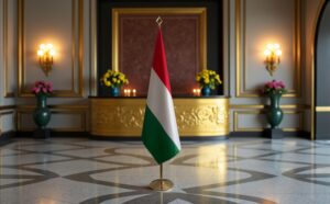 drapeau Hongrie pour bureau