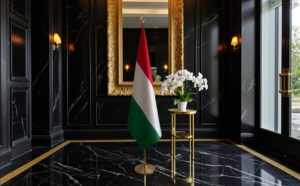 drapeau Hongrie pour bureau