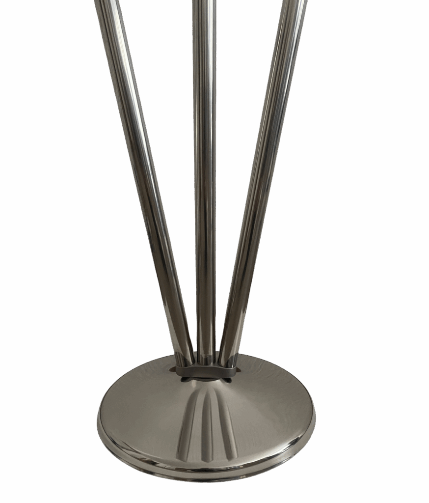 pied porte-drapeau en granit noir