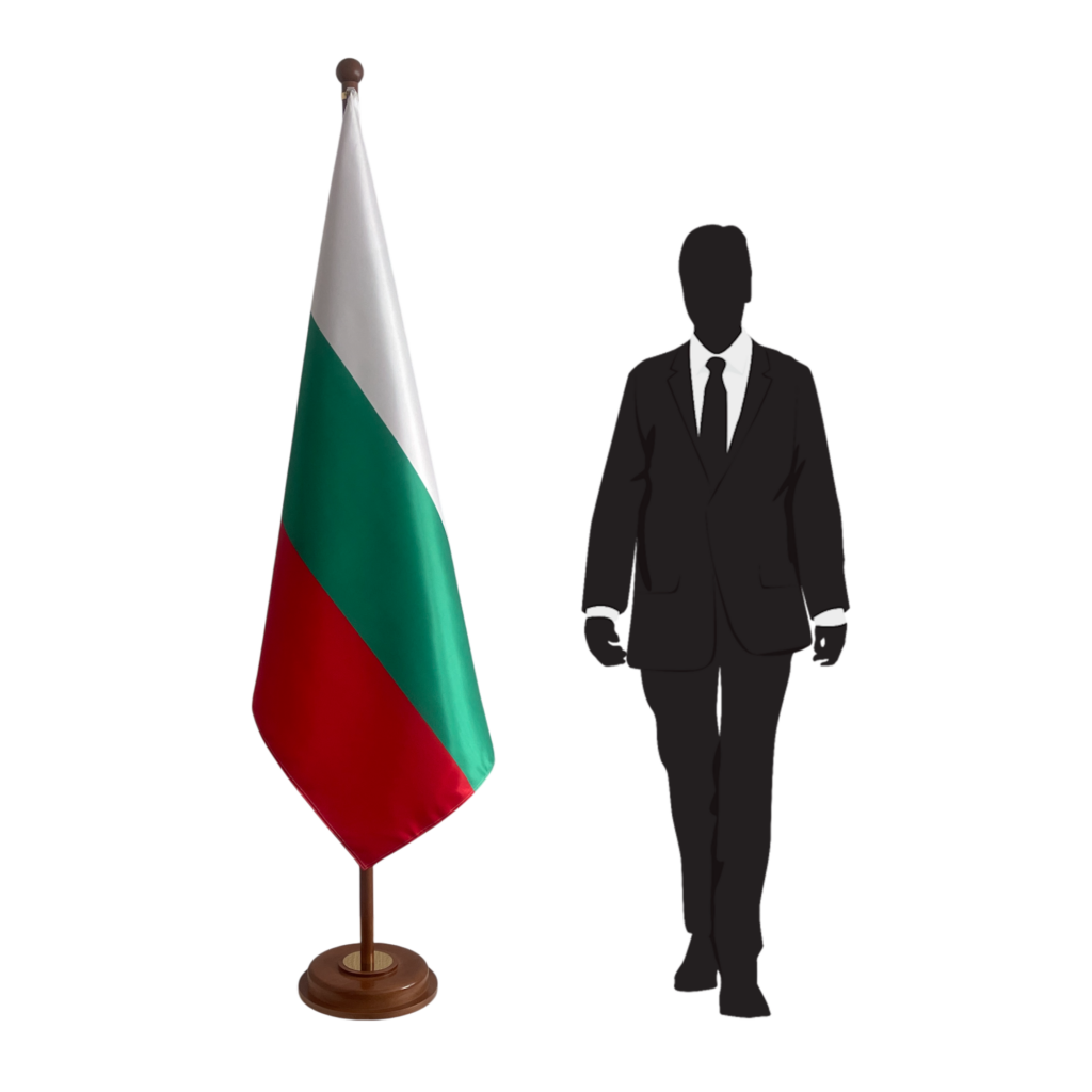 socle drapeau bulgarie