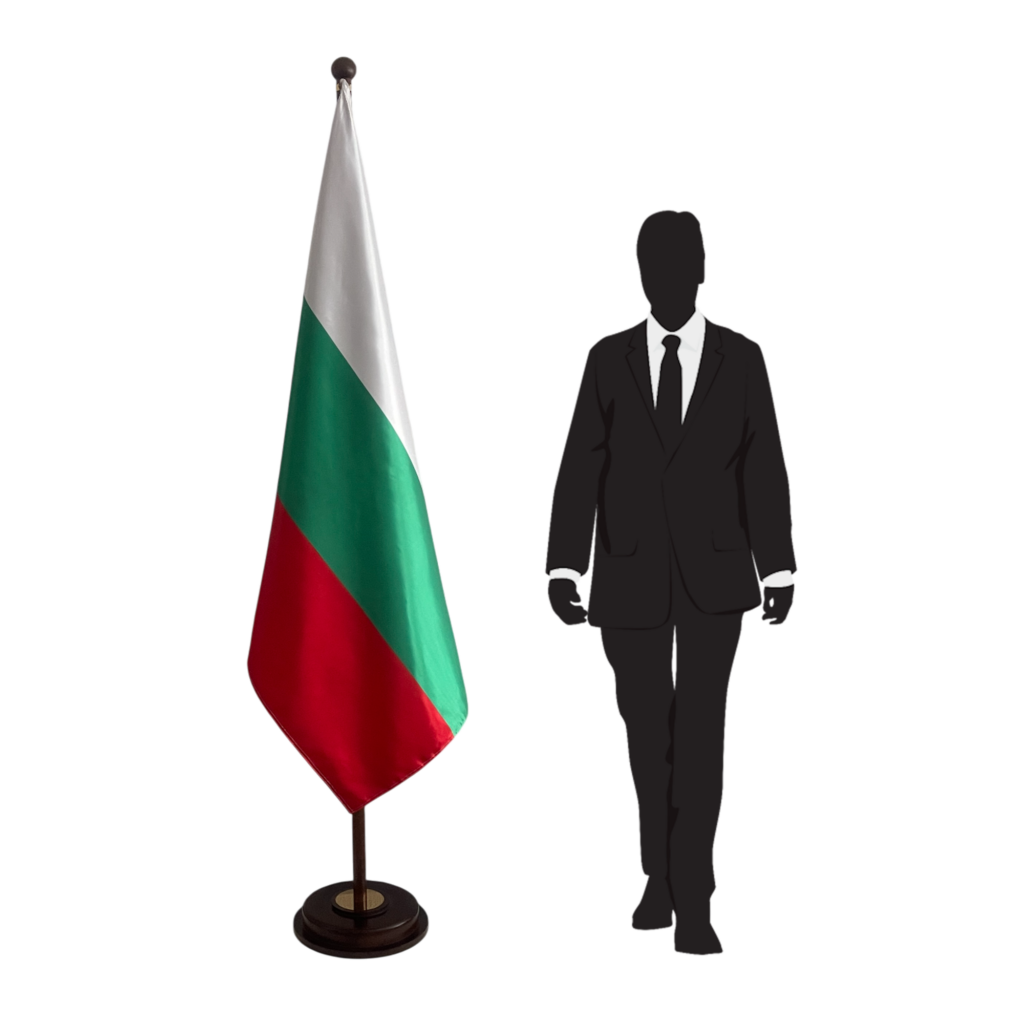 socle drapeau bulgarie
