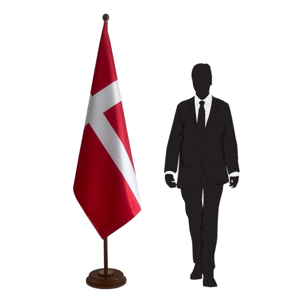 socle drapeau danemark