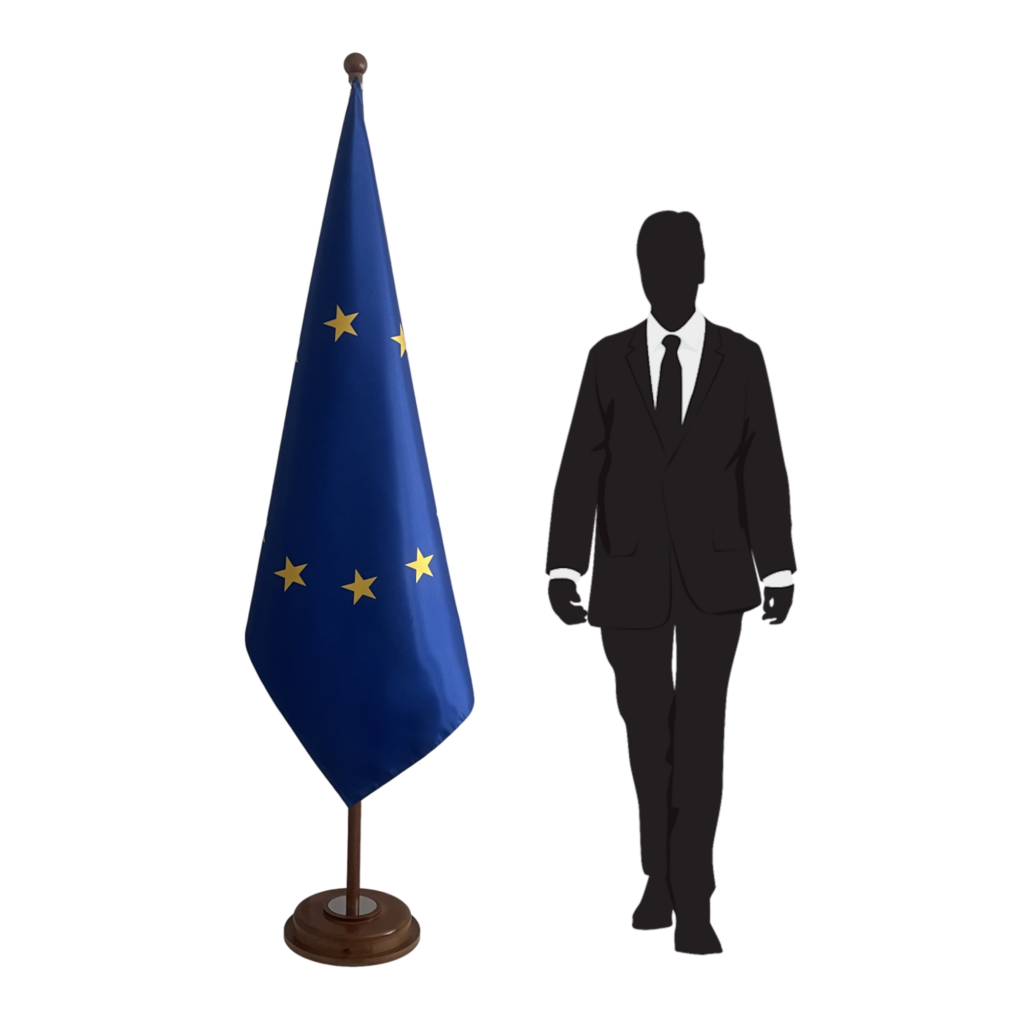 socle drapeau UE l'Union européenne