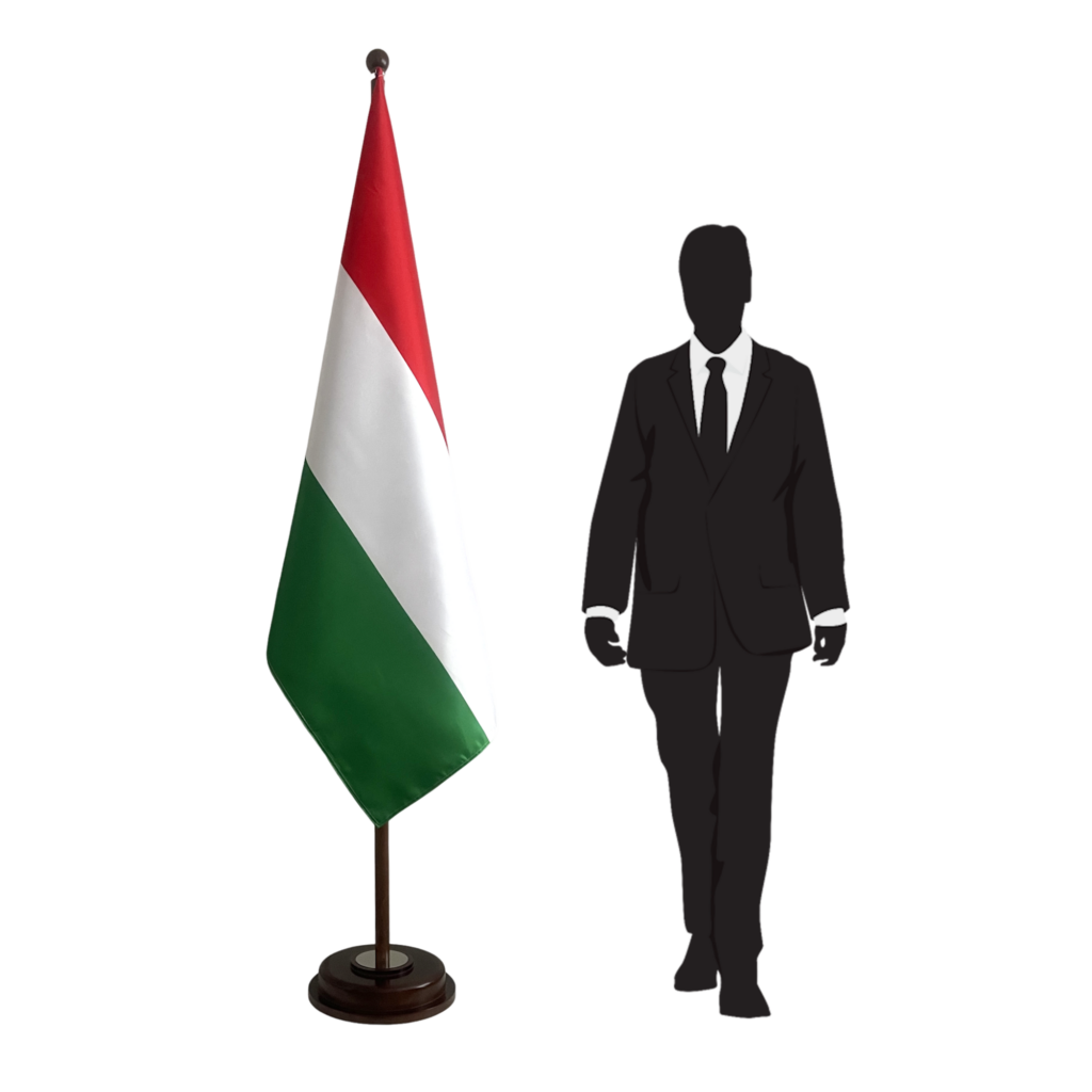 socle drapeau hongrie