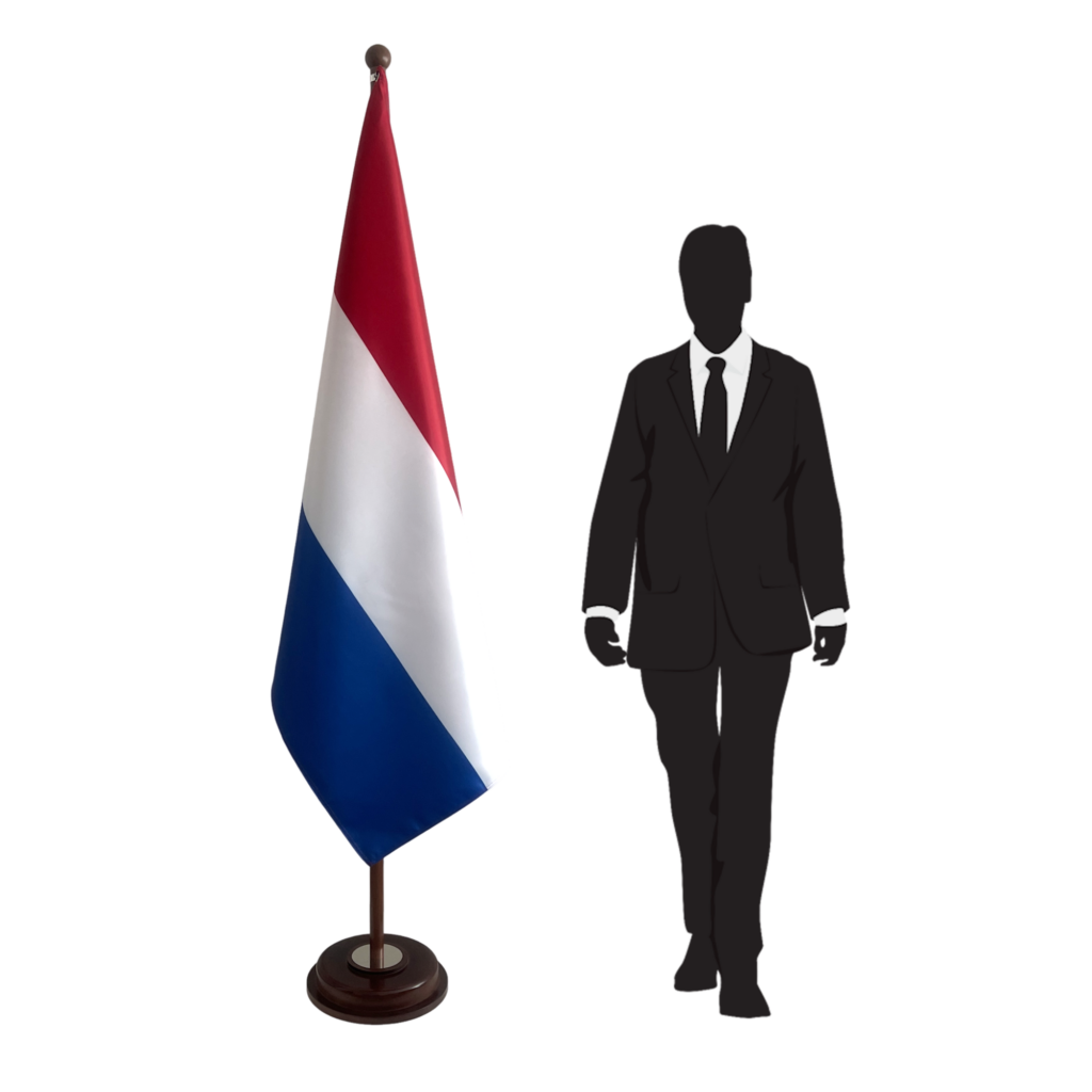 base drapeau socle pays-bas en marbre de protocole