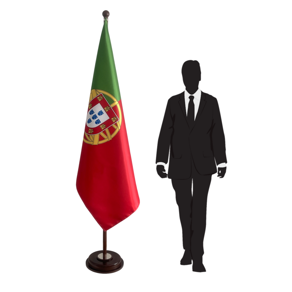 base drapeau portugal doré professionnel