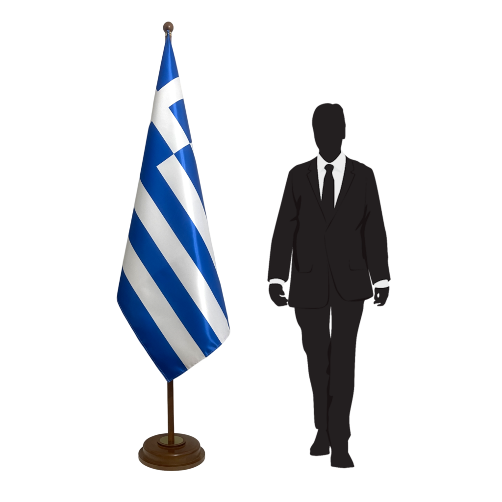 socle drapeau Grece