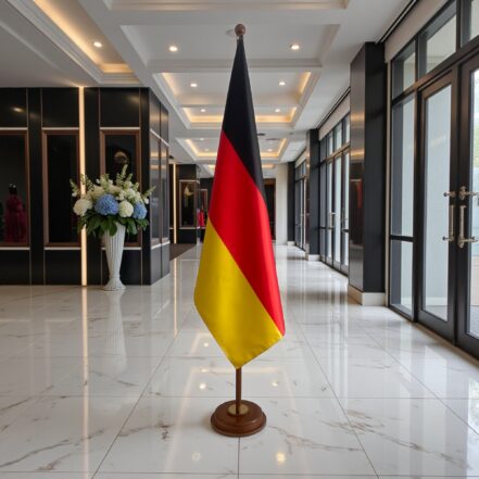 socle drapeau allemagne
