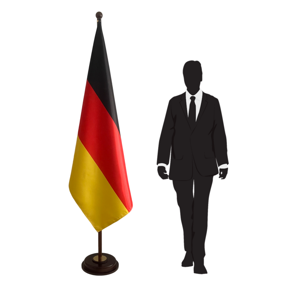 socle drapeau allemagne