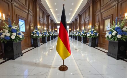 socle drapeau allemagne