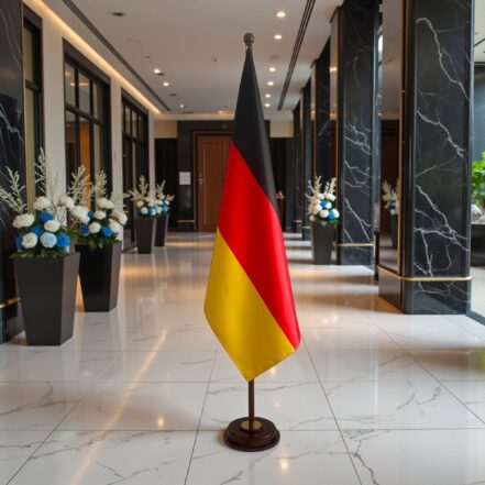 socle drapeau allemagne