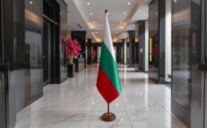 socle drapeau bulgarie