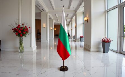 socle drapeau bulgarie