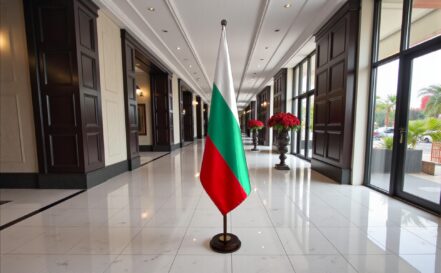 socle drapeau bulgarie