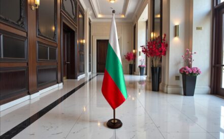 socle drapeau bulgarie