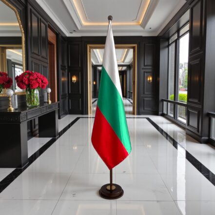 socle drapeau bulgarie