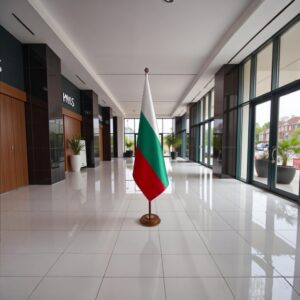 socle drapeau bulgarie