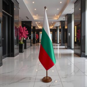 socle drapeau bulgarie