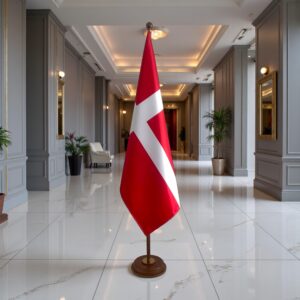 socle drapeau danemark