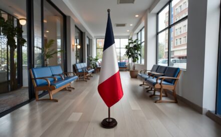 socle drapeau france