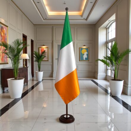 socle drapeau irlande