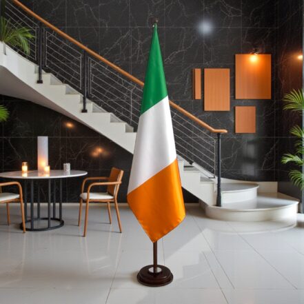 socle drapeau irlande