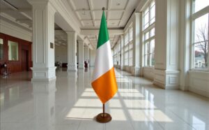 socle drapeau irlande