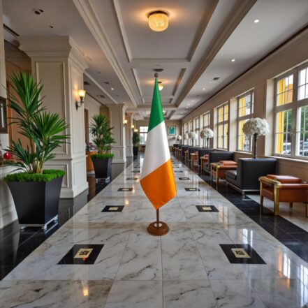 socle drapeau irlande