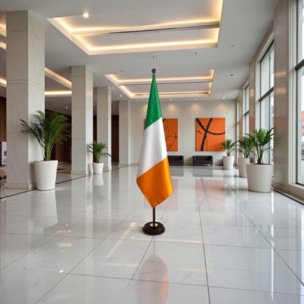 socle drapeau irlande