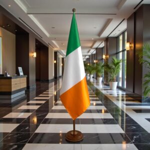 socle drapeau irlande