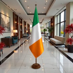 socle drapeau irlande