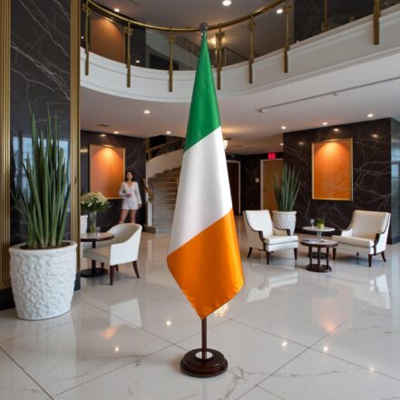 socle drapeau irlande