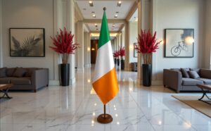 socle drapeau irlande