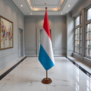 socle drapeau luxembourg