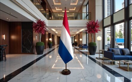 socle drapeau pays-bas