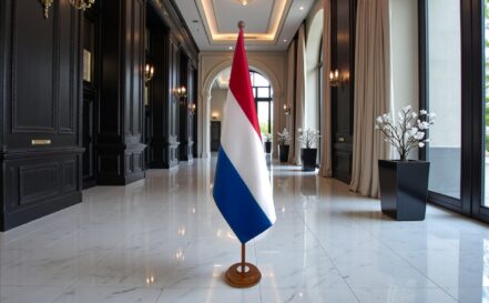 socle drapeau pays-bas