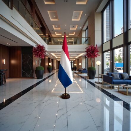 socle drapeau pays-bas