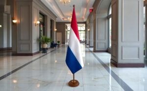 socle drapeau pays-bas